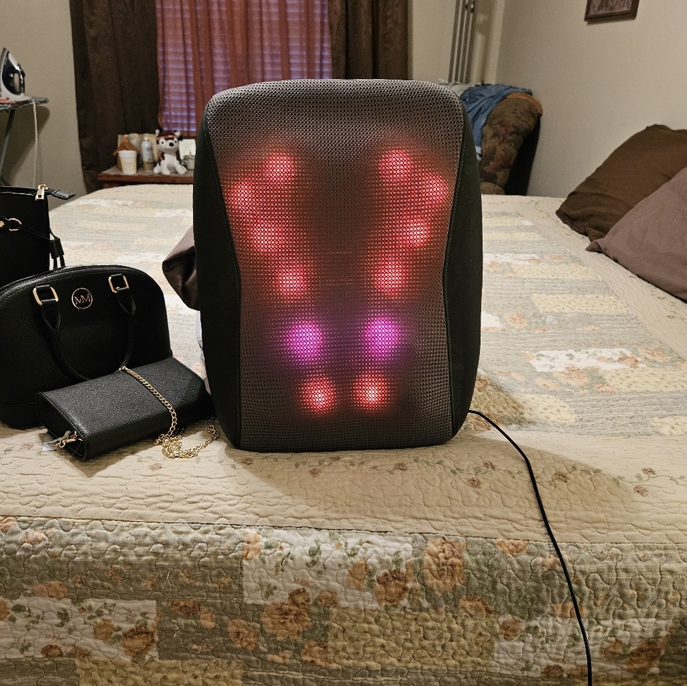 Brookstone back massager.